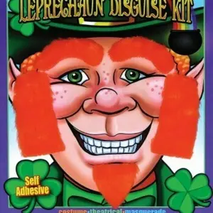Leprechaun Facial Hair Disguise Kit