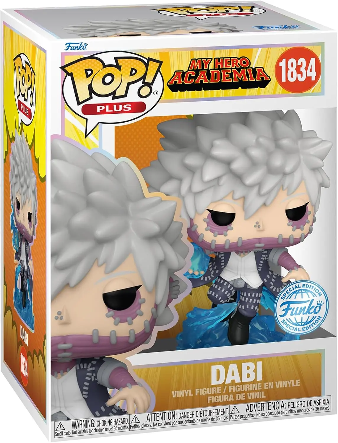 My Hero Academia Dabi Funko Pop! Vinyl Figure Plus #1834 - Specialty Series