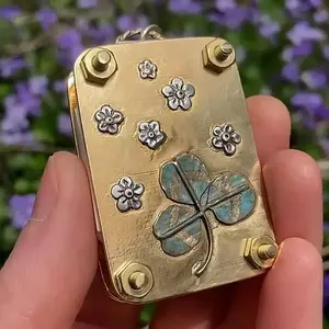 Miniature Floral Embossing Stamp Set, Handmade Mini Flower Stamping Kit for Scrapbooking & Craft Projects, Handmade Gifts, Ideal Mother's Day Gift