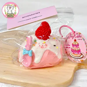 Strawberry Puff Squeeze Toy