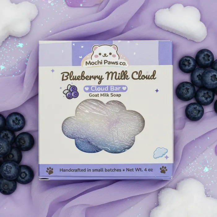 🫐 Blueberry Milk Cloud Bar