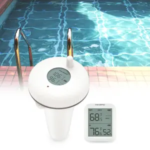 INKBIRD Smart Floating Pool Thermometer-IBS-P01R 2nd Gen Wireless Real-Time Monitoring Waterproof Hot Tub Use with M1/M2 Gateway Remote Alert
