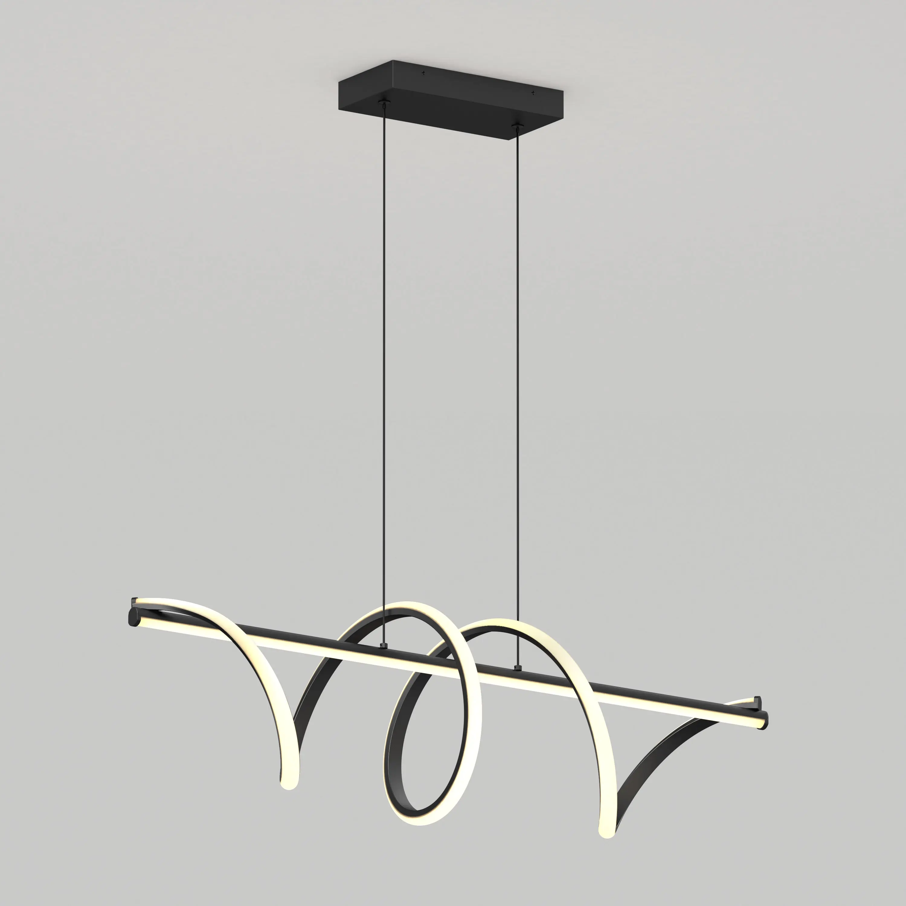 Coda modern LED pendant light 5 CCT