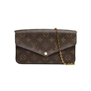 Pre-owned Louis Vuitton 【Rosy】POCHETTE FELICIE Felice Pochette Chain Bag