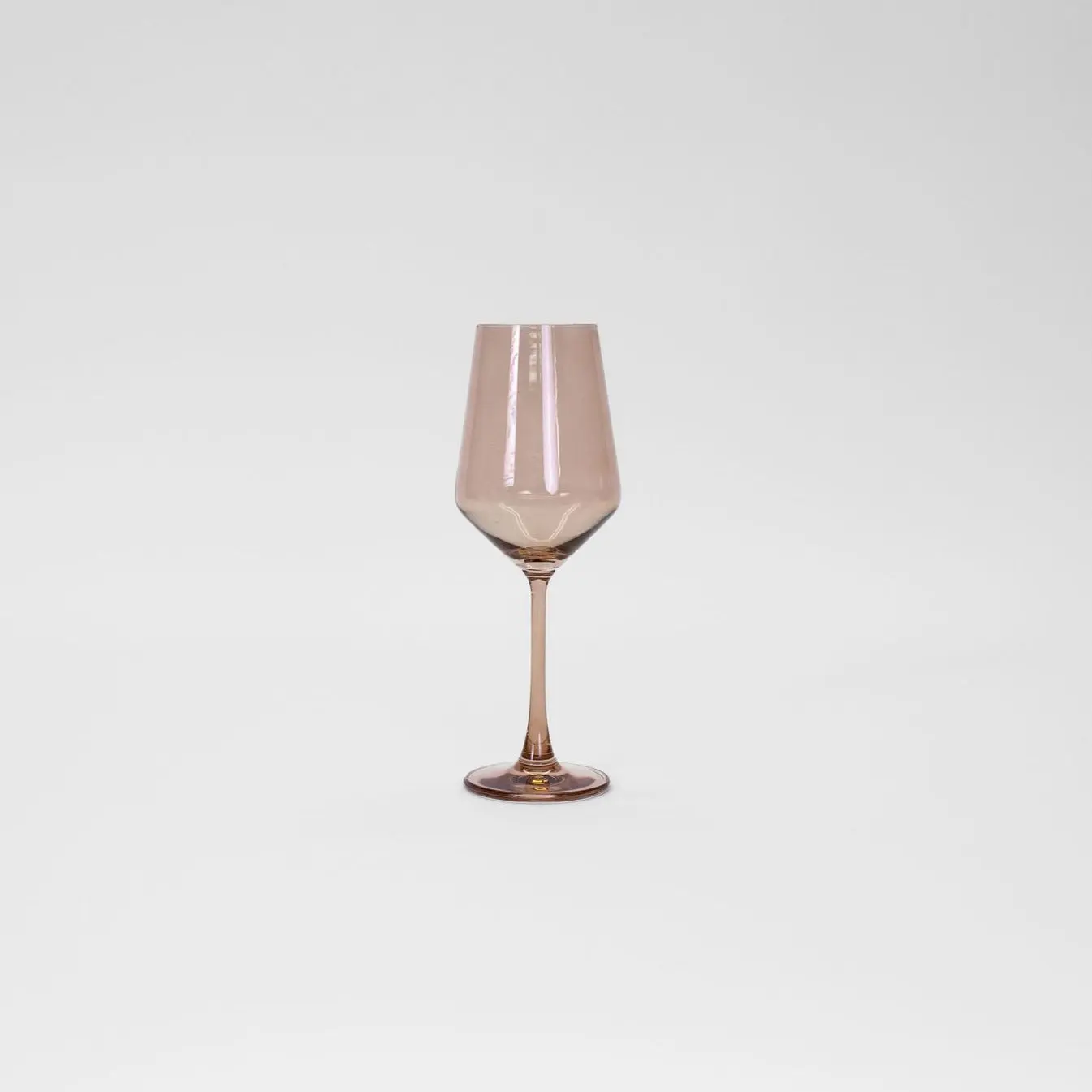 Brown Sugar - Colored Wine Glass