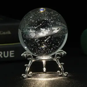 Transparent Crystal Ball Decoration, Simple Glass Ornament, Perfect for Holiday Parties and Fortune Telling Room Decor