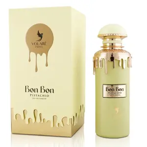 Volare Prive Bon Bon Unisex Fragrance Eau De Parfum, 100 ML, Single Item, Daily Use Unisex Wear with Pistachio, Peach & Whipped Cream Notes