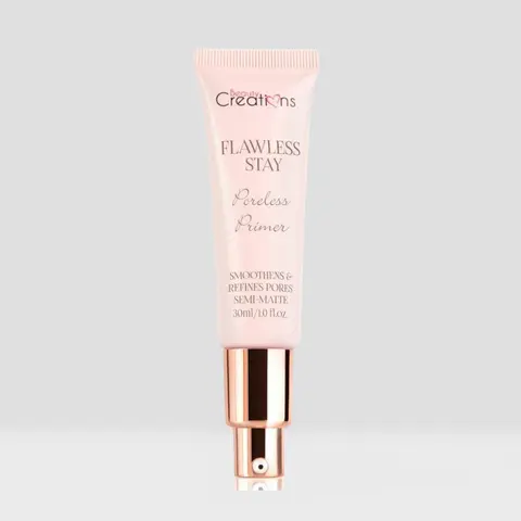 Beauty Creations Flawless Stay Pore Minimising Blurring Makeup Primer - Oil Control, Lightweight Daily Primer, Smoothing Flawless Base, Suitable for All Skin Types (Single Item)