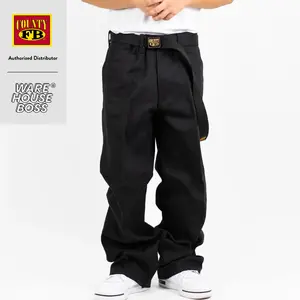 FB COUNTY Men's Heavyweight 50/50 Pants FBCOUNTY Carpenter Pants Original Fit Twill Pants OG Cut Pants Casual Trousers Hip Hop Harem