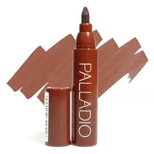 Palladio Lip Stain, Hydrating and Waterproof Formula, Matte Color Look, Longlasting All Day Wear Lip Color, Smudge Proof Natural Finish, Precise Chisel Tip Marker