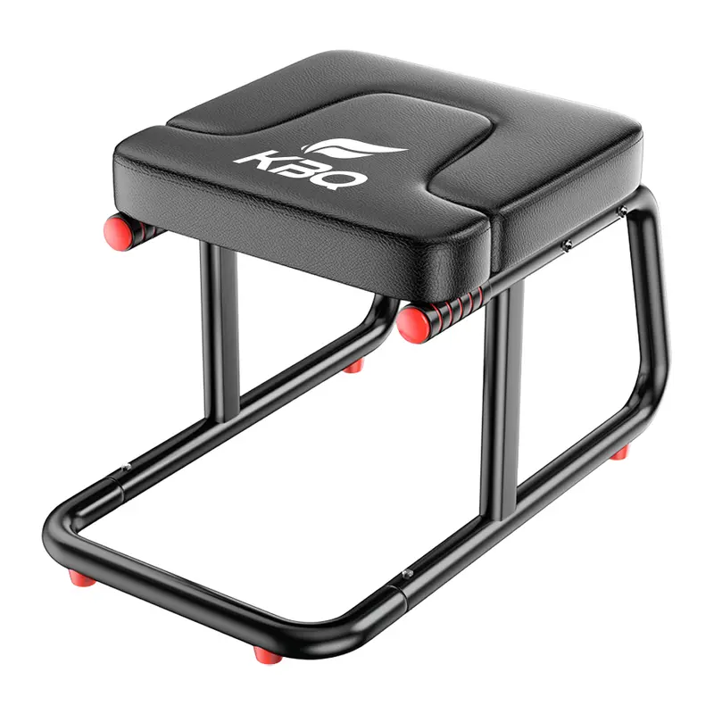 KBQ Yoga Inversion Stool for Beginners – 2 in 1 Headstand Trainer Bench with Non Slip Handles, Strong Steel Frame, Home Workout Equipment for Core & Flexibility