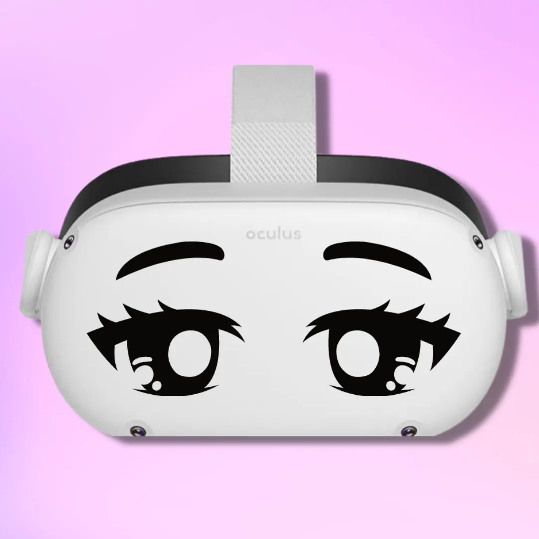 Meta Quest 2 Decal - Anime Girl Eyes