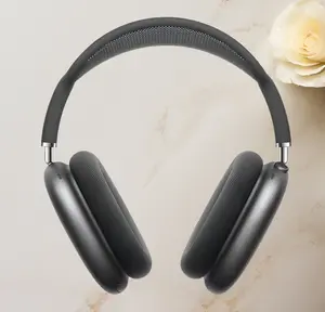 PodsMax Bluetooth Wireless Headphones — TWS Over-Ear Headset Compatible with iPhone — Noise-Cancelling, Deep Bass, Gaming & Sports Headphones noise cancelling headphones with microphone