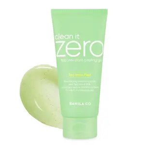 BANILA CO Clean It Zero Tea Tree Pore Peeling Gel | Facial Polish & Vegan Exfoliating Gel for Oily, Acne-Prone Skin | Gentle Scrub with BHA & Tea Tree for Smooth Texture & Clear Pores