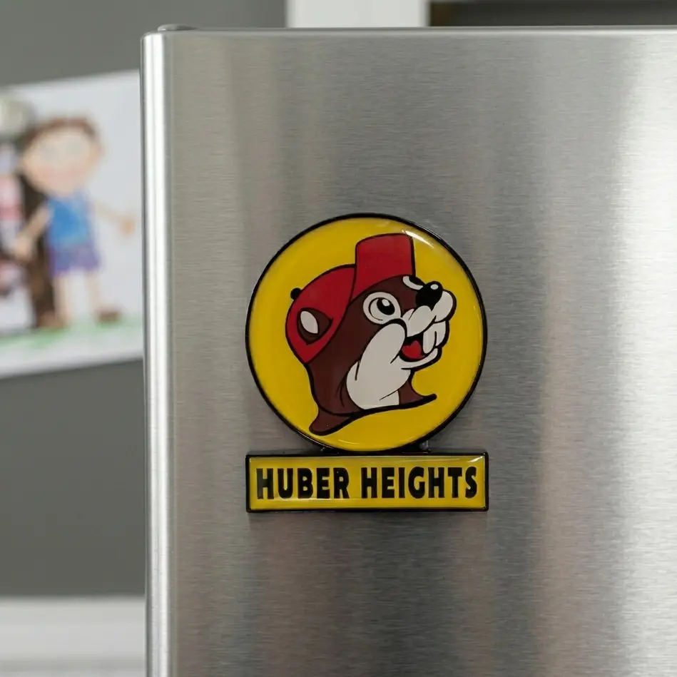 Buc-ee's Huber Heights Lollipop Sign Magnet
