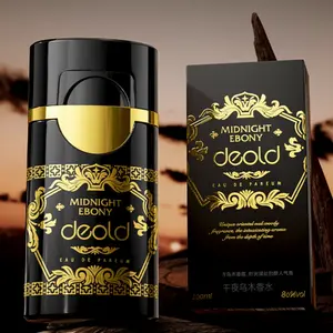 100ML Oriental Woody Eau De Parfum for Men & Women, Long-Lasting Fragrance with Malt, Clove & Patchouli Notes, Luxury & Gold Bottle