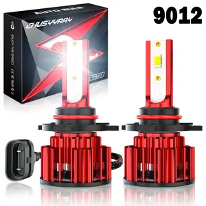 For 2014 2015 GMC Sierra 1500 LED Headlight Bulbs 6000K White High&Low Beam Kit Auto Led Headlamps