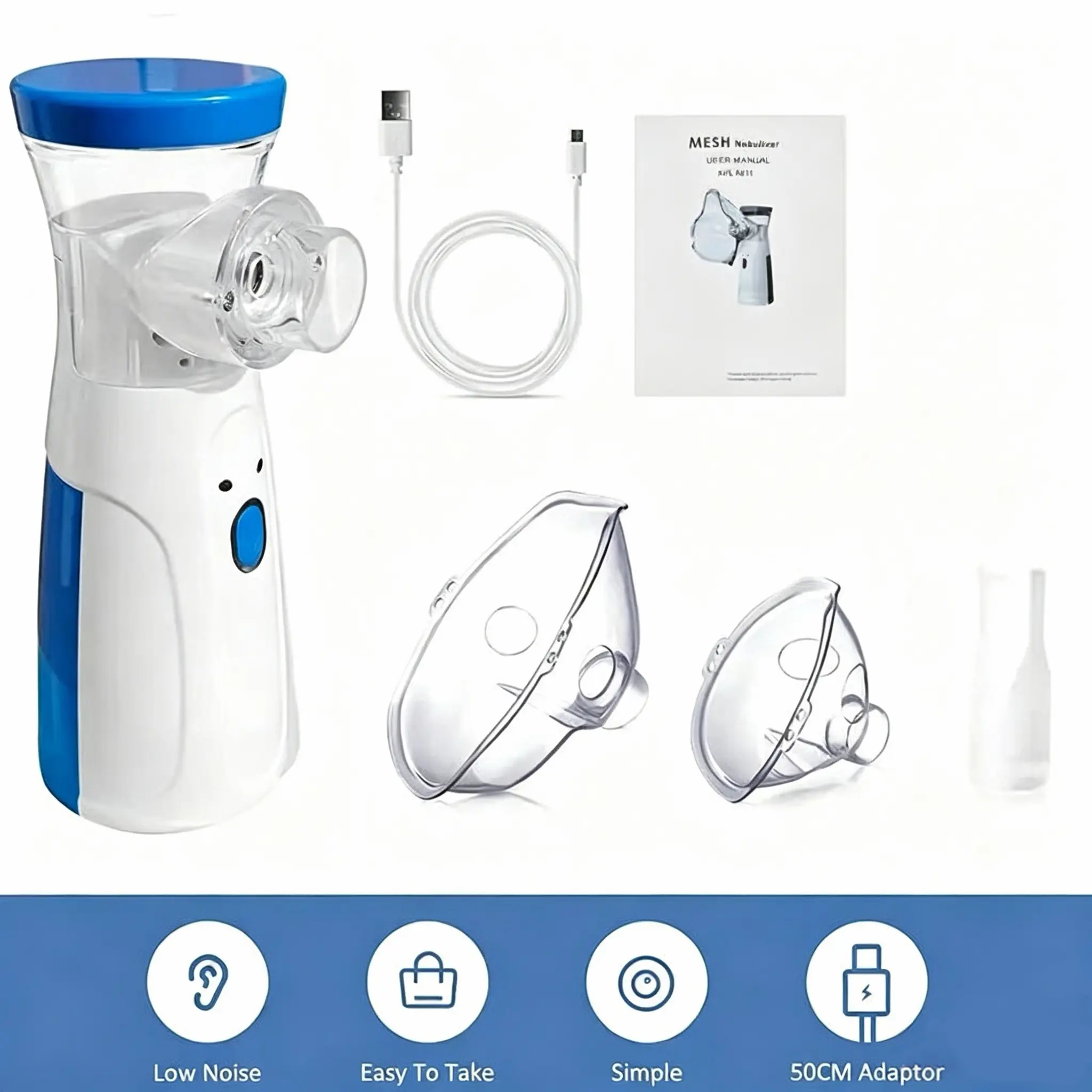 Portable & Rechargeable Nebulize Machine, Portable Nebulizer with Two Modes & Self-CleaningFunction. Portable & Rechargeable Nebulize Machine, Portable Nebulizer with Two Modes & Self-CleaningFunction.