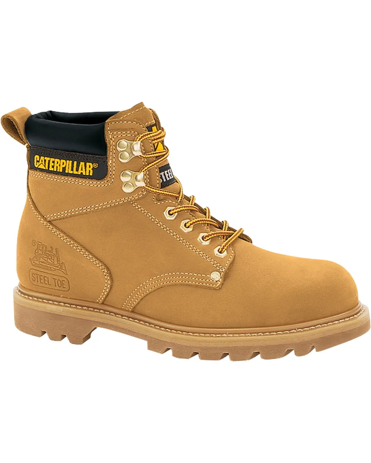 Cat Workwear Men's Men'S 6" Second Shift Lace-Up Work Boot Steel Toe - P89162