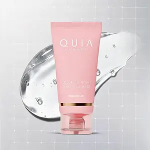 QUIA Collagen Wrapping Mask | Overnight Peel Off Mask for Glass Skin, Better Than Traditional Sheet Masks, Hydrating Night Facial Mask Suitable for All Skin Types Daily Skin Care