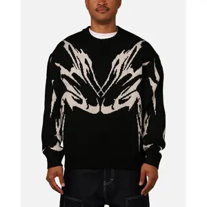 Loiter Cyber Knit Sweater Black