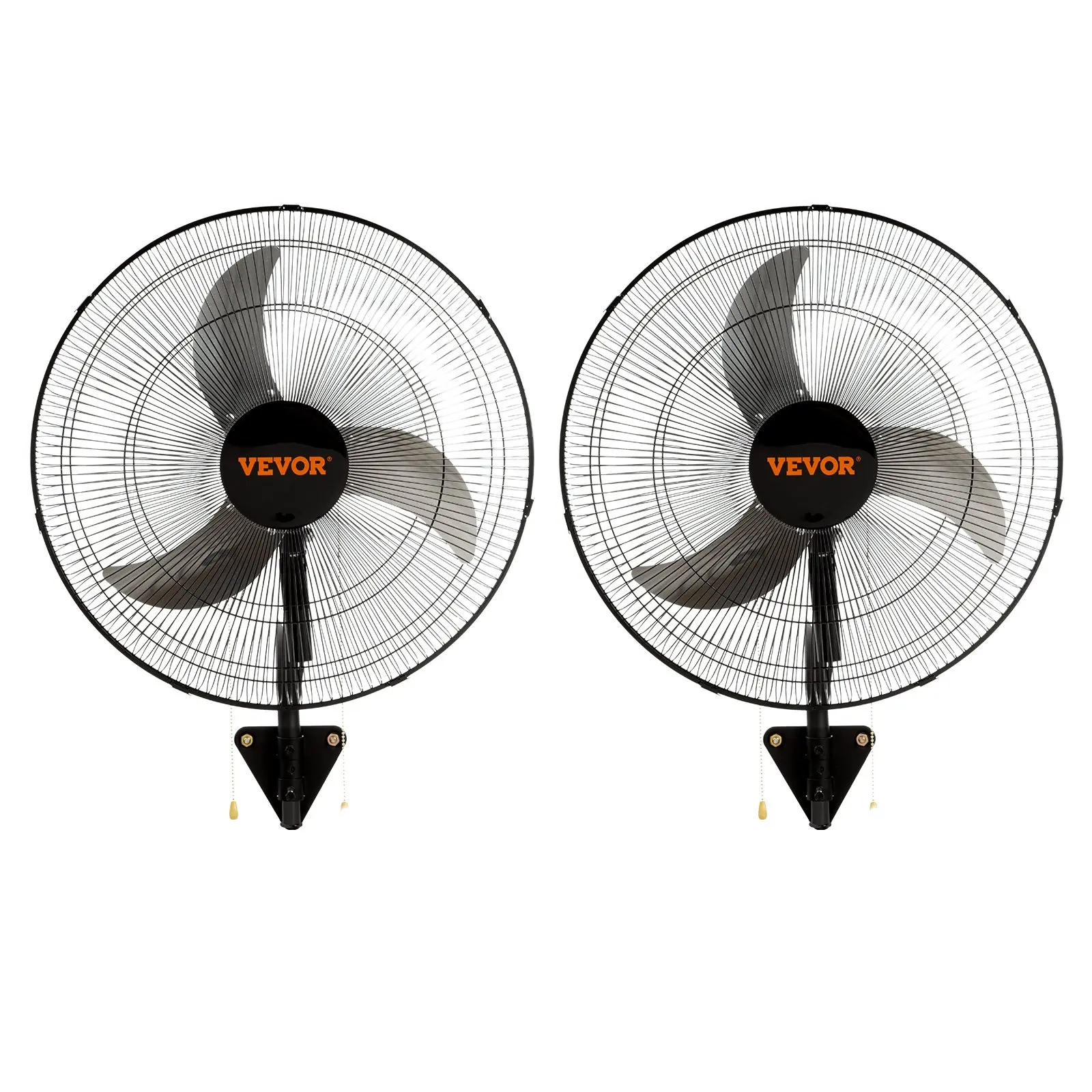 【DealsForYouDays】VEVOR Oscillating Wall Mount Fan 20 Inch3-speed High Velocity Max. 4650 CFM Industrial Wall FanCommercial or Residential for WarehouseGreenhouseWorkshopPatioBasementBlackAdjustable Room FanOutdoor Cooling Fan, Outdoor Cooling Fan