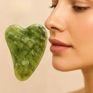 Natural Jade Gua Sha Massage Tool – Facial &amp; Body Scraping