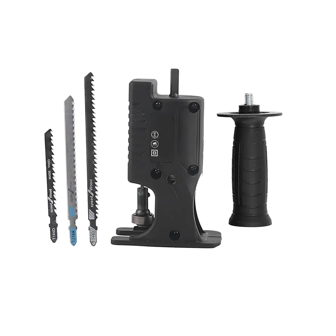 Household small hand drill to electric saw, saber saw, reciprocating saw, electric carpenter, hand-held, according to multi-functional conversion head Cutting B