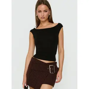Cheirosa Off Shoulder Top Black
