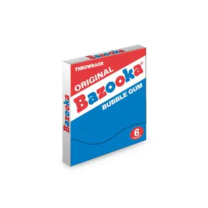 Bazooka Original Throwback Bubble Gum Mini Wallet Pack