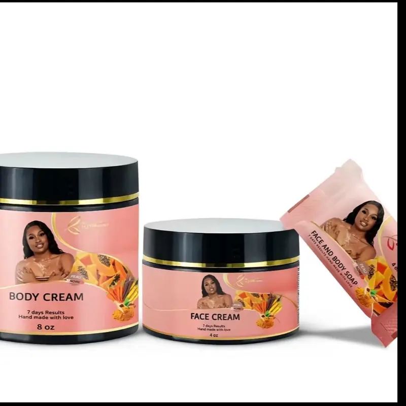 Byennwa set,1 face cream,1 soap ,1 body cream
