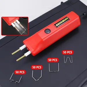 Besper Portable Plastic Welder Machine, 100W Cordless Plastic Welder Machine, Rechargeable Hot Stapler for Bumper Kayak, Electric Welding Tool, Portable Handheld Welder, Portable Welders
