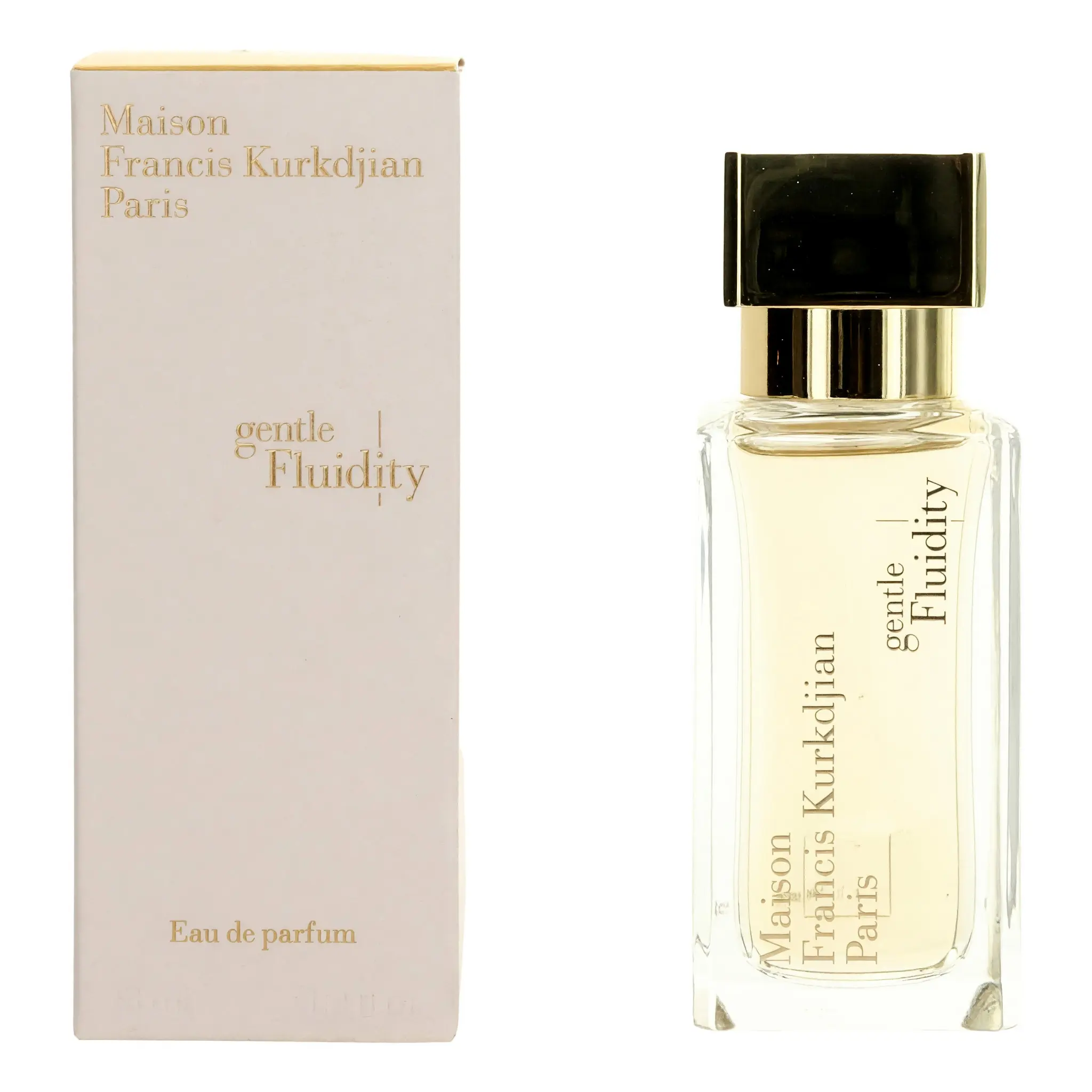 Gentle Fluidity Gold Eau de Parfum Spray for Women, Long-Lasting Vanilla Musk & Amber Woods Scent, 1.2 oz, Linger Trail, 1.2Oz, Edp Spray, Women Unisex