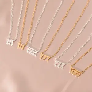 Angel Necklaces for Women Manifest Your Dreams with These Angel Number Necklaces