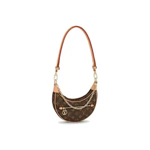 Pre-owned Louis Vuitton Canvas Crossbody Bags Diane Monogram Coated Gold Tone Hardware