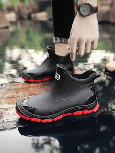 2026 Spring Trend Large Size Couple Water Shoes, Anti-Slip Waterproof Technology, Outdoor Hiking Garden Walking Multi-Scene Use Footwear