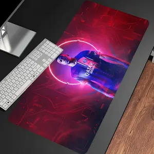 M-Mbappe Mouse Pad Tool Mat HD Printing Computer Gamers Locking Edge Non-slip Mause Pads Keyboard PC Desk Pad