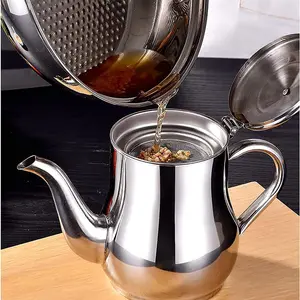 Stainless Steel Oil Filter Pot, 24/32/48oz Cooking  Container, Bacon  Container with Fine Mesh Strainer Lid for  Kitchen Cooking Storing Frying Oil Cooking  (48oz)