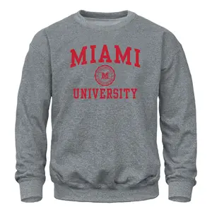 Miami University Heritage Sweatshirt (Charcoal Grey)