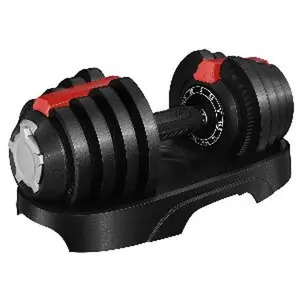 Yaheetech Adjustable Dumbbell Set 28/40/52.5/90LBS Adjustable Dumbbells Fast Adjust Dumbbell Weight Set with Anti-Slip Handle and Tray for Men/Women Home Gym Strength Training Equipment Single/Pair