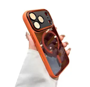 Compatible with iphone 17Pro Max/17 Air/16/15/14/13/12 Magnetic orange protection - HN930-1