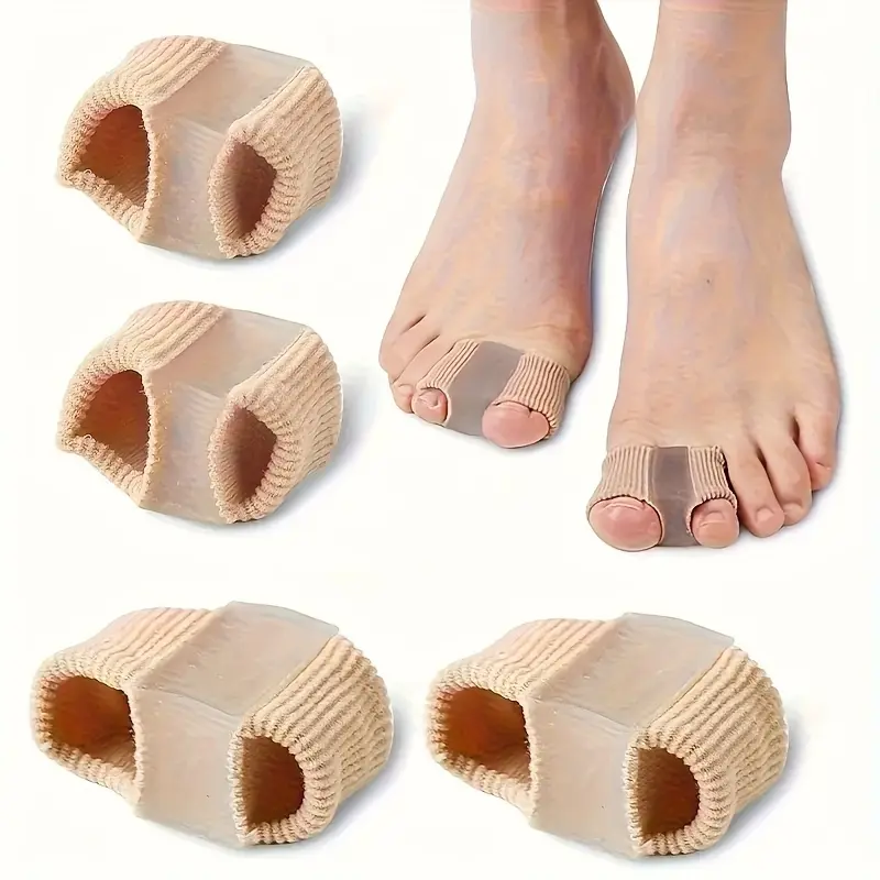 2pc Toe Separator Foot Tool - Not Easy to Walk After Wearing Shoes, Can Be Used When Sleeping