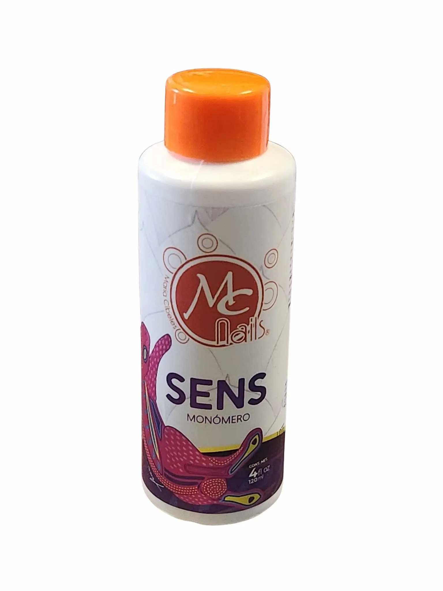 Mc Nails EMA Acrylic Monomer Liquid, 4 fl oz SENS Formula, Top-Quality for Nail Art, Nail Art Accessories, Nail Supplies
