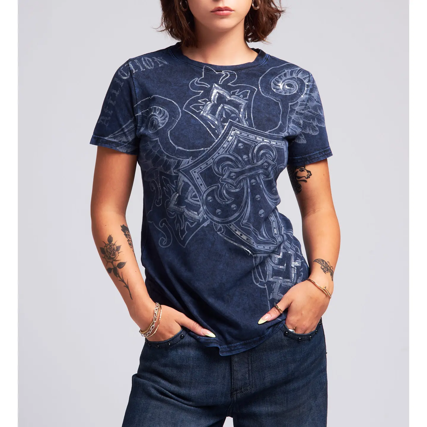 Affliction Women's T-shirt Tragic Reign