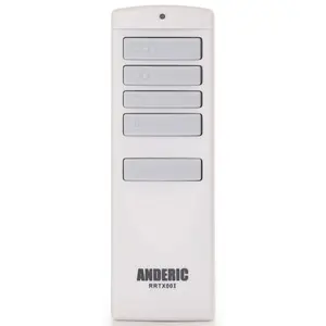 Anderic RRTX00I Replacement Ceiling Fan Remote Control for Harbor Breeze A25-TX00I / TR258A / KUJCE10512