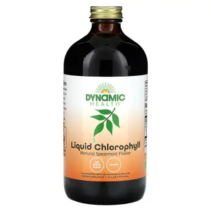 Dynamic Health Liquid Chlorophyll, Natural Spearmint, 16 fl oz (473 ml)