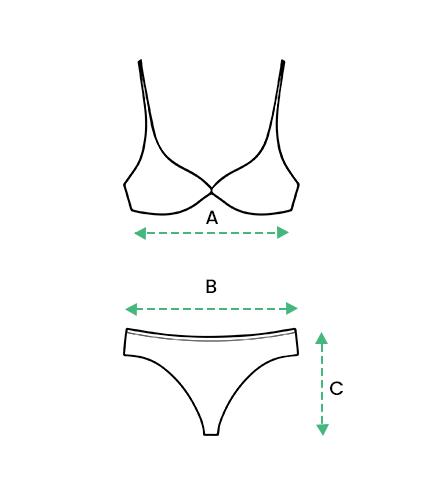 US Faded Stars String Bikini – United States Flag Swimwear, Gift For Her, Summer Festival, 4th Of July Merch. Pool Party Oufit..