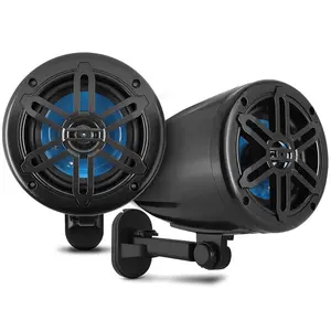 5.25" Waterproof Off-Road Speakers 180W 2-Way Marine System w/ Bracket