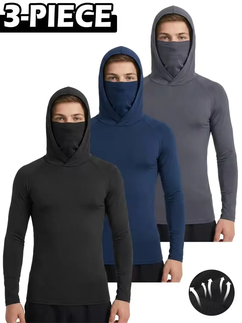 6-Pack Men’s Lightweight Hoodie Pullover Oversized Streetwear Graphic Sweatshirt Back to School Casual Fall Outdoor Hoodie Lightweight Hiking Camping Sweatshirt Mountain Graphic Casual Fit