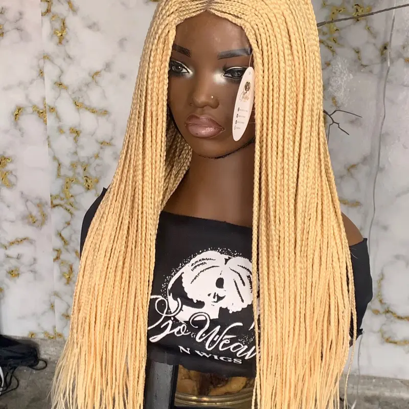 Bianca color blond closure wig ready to ship. - TikTok Shop